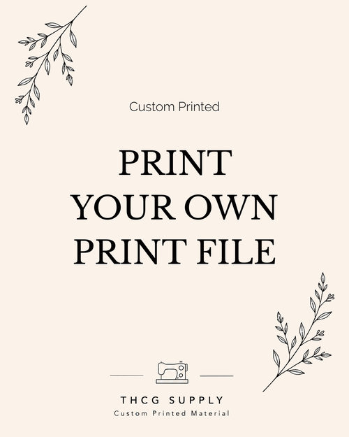 Custom Print - Print your own print File