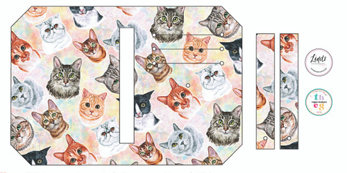 Cut and Sew - Pocket Pal BH003 Cats