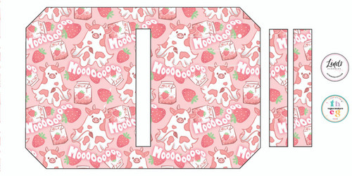 Cut and Sew - Pocket Pal HR020 Strawberry boo cow