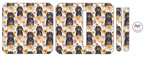 Cut and Sew - Purse Pal THCG097 Dachshund