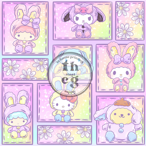 HS310 Pastel Kitty and Friends