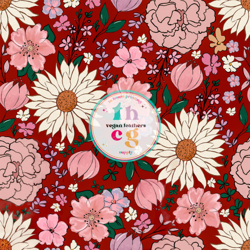 MB068 Boho Floral Valentine