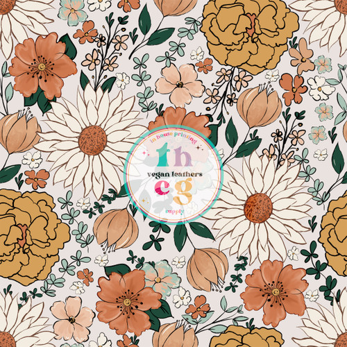 MB069 -Boho Floral Light Background