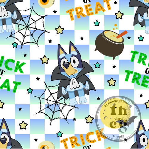 DDC156 Blue Halloween