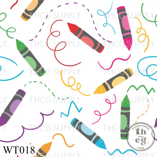 WT018 Crayons