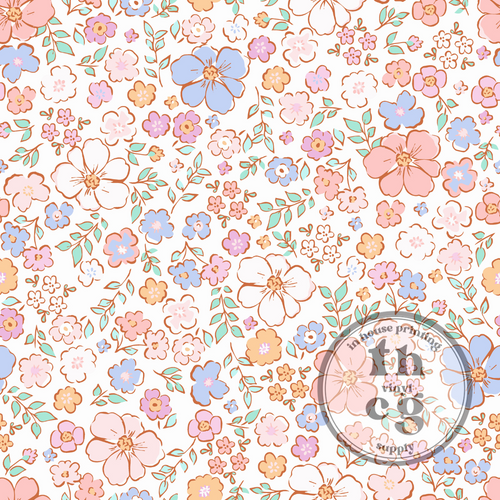 MB223 Easter Small Flowers Pastels