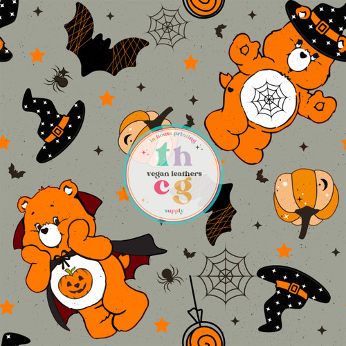 BP275 Halloween Care Bears Grey