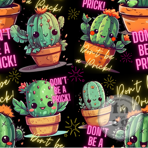 JCD005 Don't be a prick