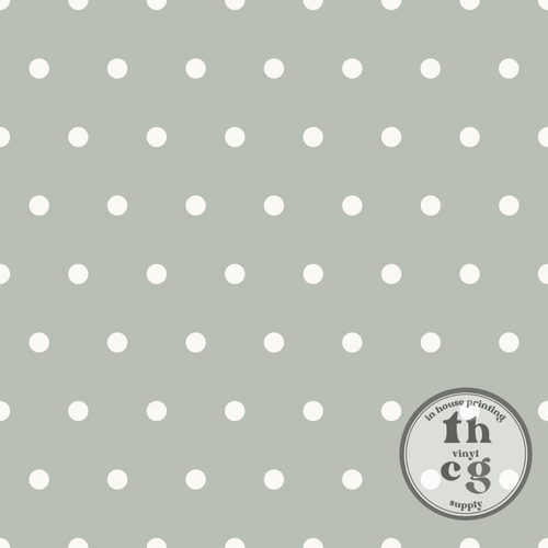 CR1169 Farm and Meadow Polka Dot Mint Blue