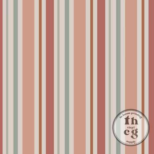 CR1186 Montana Bloom Multicolor Stripe