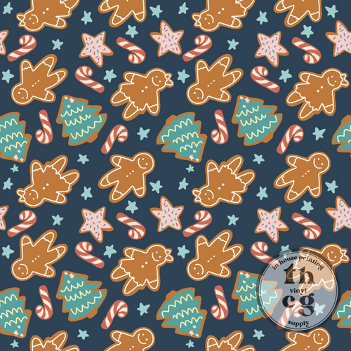 DM032 Gingerbread Navy