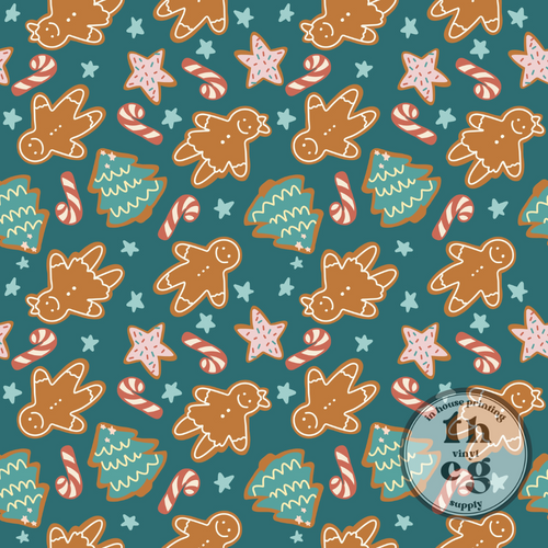 DM033 Gingerbread Turquoise