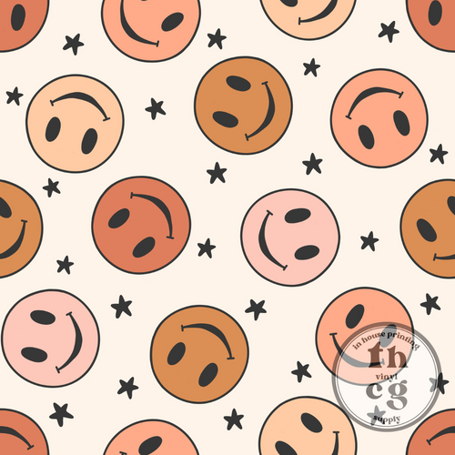 JS235 Pink Smileys