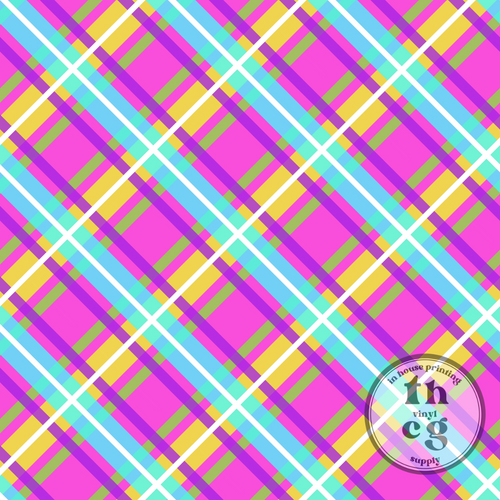 #871 Colorful Gingham