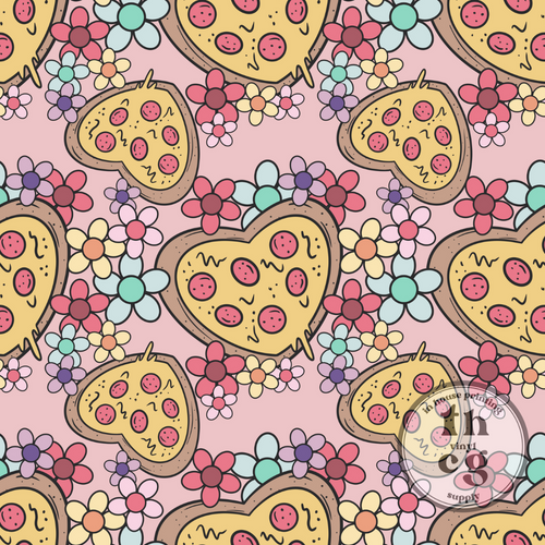 MDA068 Pizza love Pink