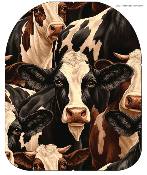 Cut and Sew - Mav Front Panel PPD177 Cows