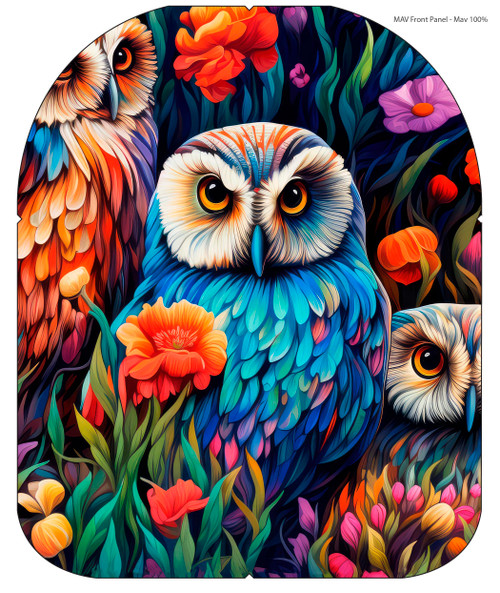 Cut and Sew - Mav Front Panel PPD128 Owl