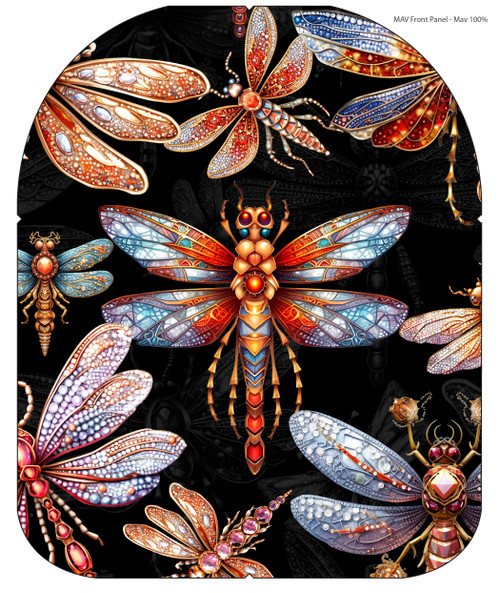 Cut and Sew - Mav Front Panel PPD179 Dragonfly