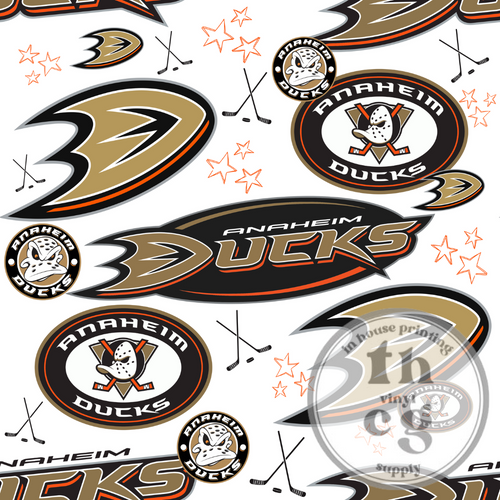 JCD034 Anaheim Ducks White