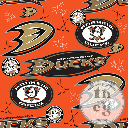 JCD035 Anaheim Ducks Orange