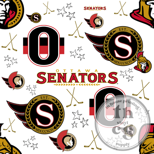 JCD036 Ottawa Senators White