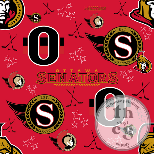 JCD037 Ottawa Senators Red