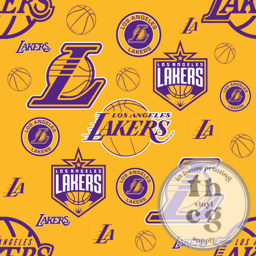 JCD047 LA Lakers Yellow
