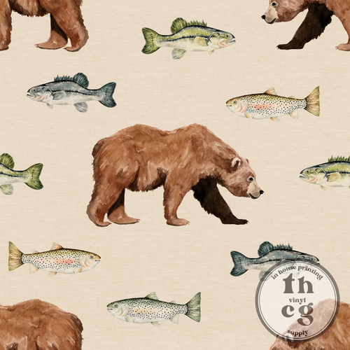 CR1252 Wild Wood Bear Fish