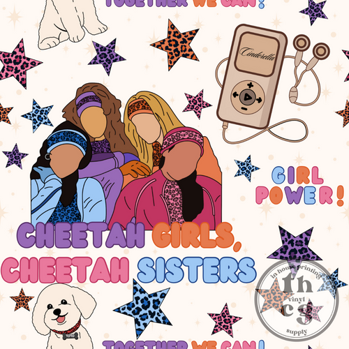 Preorder Fabrics - QB195 Cheetah Girls