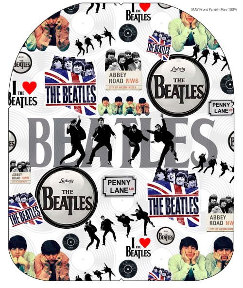 Cut and Sew - Mav Front Panel JCD092 TS Beatles Vinyl