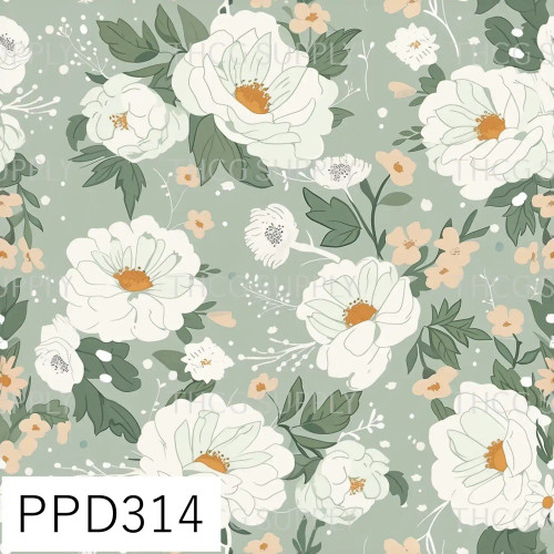 PPD314 Green Roses