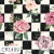 CR1409 Moonlit Hollow Floral Checkered
