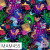 MAM455 Sleepy Princess Rainbow Animals dark