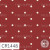 CR1448 Briar and Pine  Polka Dot Red
