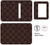 Retail Cut and Sew - Brooke Bifold Wallet GS002 Chocolate LV checkered on  smooth vinyl