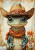 Journal Panel -J363  Whimsical Desert Cowboy Gecko