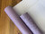 Starburst Petals  Solid Faux Leather Vinyl - Smoked Lavender