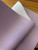 Starburst Petals  Solid Faux Leather Vinyl - Smoked Lavender