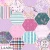 LAA004 Unicorn floral patchwork