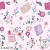 LAA010 A unicorn tale pink