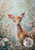 Retail Journal Panel  - J840 Deer A4 size on Litchi Vinyl