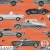 LAA035 Monster Cars Orange