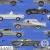 LAA037 Monster Cars Blue