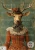 Journal Panel -J451 Anthro Animal Deer