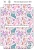 Cut and Sew - Clara Zipper Pouch LAA001 Unicorn floral pink
