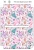 Cut and Sew - Clara Zipper Pouch LAA001 Unicorn floral pink