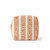 LAA042 Chinoiserie floral spice stripe on tan