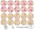 Cut and Sew - The Donut Hole -THCG1700 and THCG1711 Florals Bundle