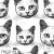 THCG1931 Cat Heads