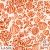 LAA043 Chinoiserie pumpkin floral lt tan